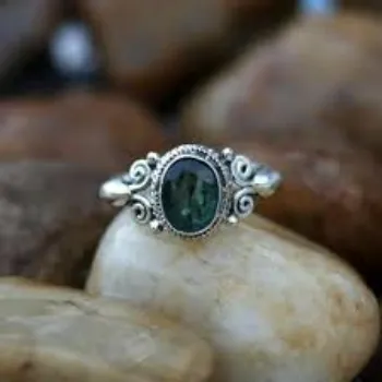 Swades Silver Gemstone Rings