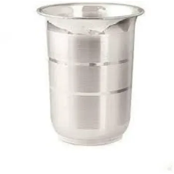 Fine Finished Silver Glass