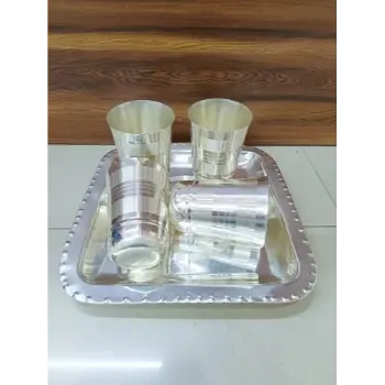 Reuseable Silver Glass