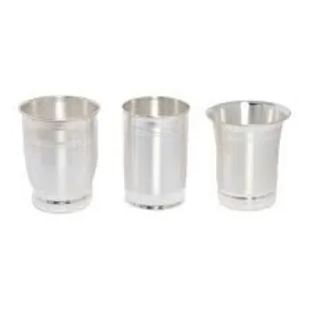 Plain Silver Glass
