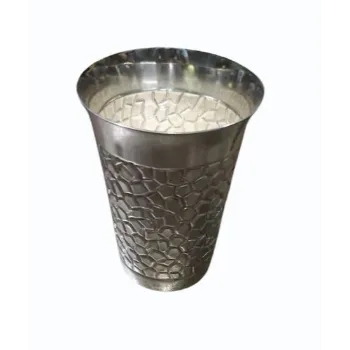 Solid Silver Glass 