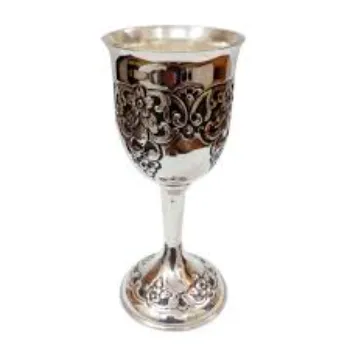 Attractive Pattern Silver Glass 
