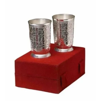 Jai Silver Glass