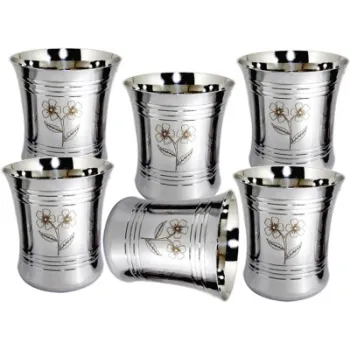 Roshani Silver Glass