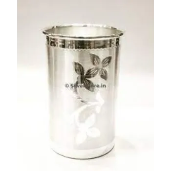 Polished Silver Glass