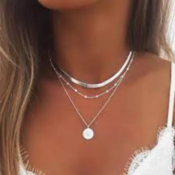Shri Ashapura Jewels Silver Necklaces