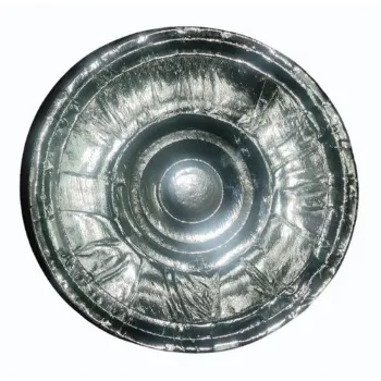 Silver Paper Bowl