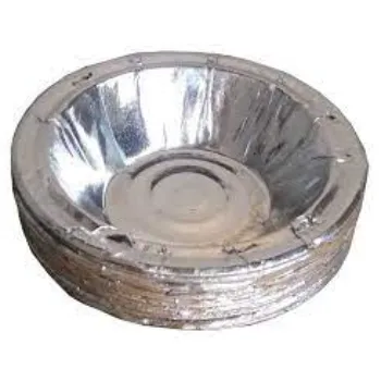 Custom Design Silver Paper Bowl