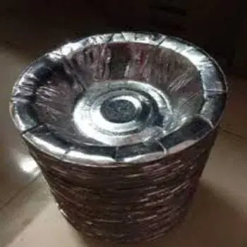 Light Weight Silver Paper Bowl