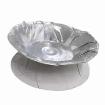 Plain Silver Paper Bowl