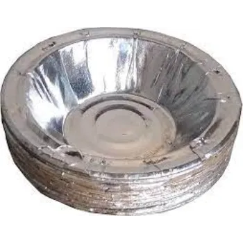 Multicolor Silver Paper Bowl