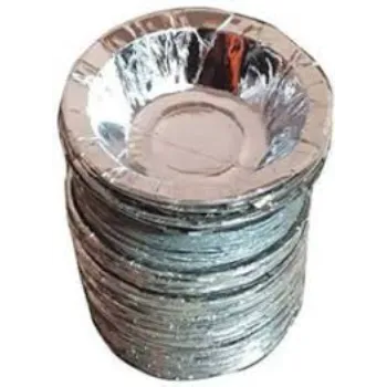 New Silver Paper Bowl