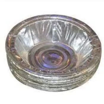 Disposable Silver Paper Bowl