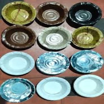 Silver Paper Bowl
