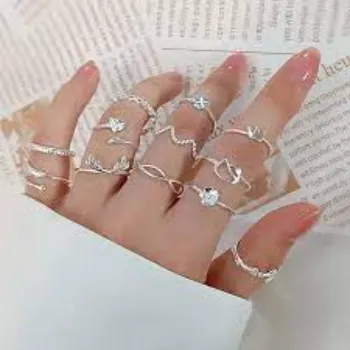 High Standard Silver Plated Rings