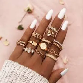 Rust Proof Silver Plated Rings