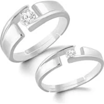 Modern Silver Plated Rings