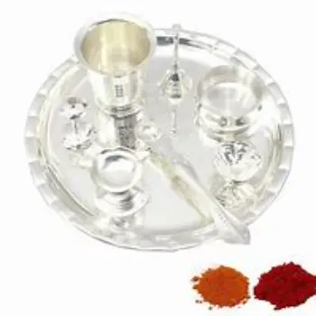  Silver Thali