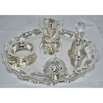 Rustproof Silver Thali