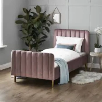 Single Bed Pink Color 