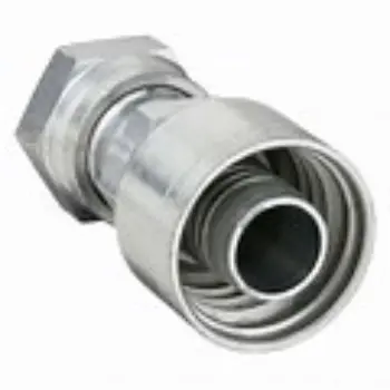 Coated Single Ferrule Hydraulic Fittings