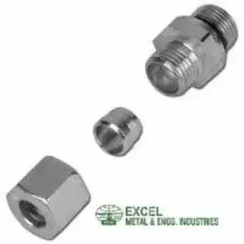 Polished Single Ferrule Hydraulic Fitting