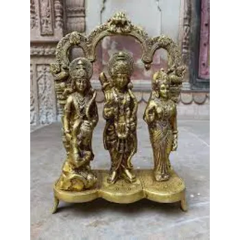  Brass Sita Ram Statue