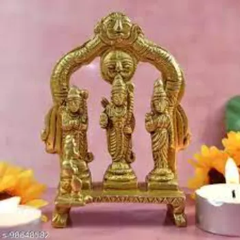 Golden Sita Ram Statue