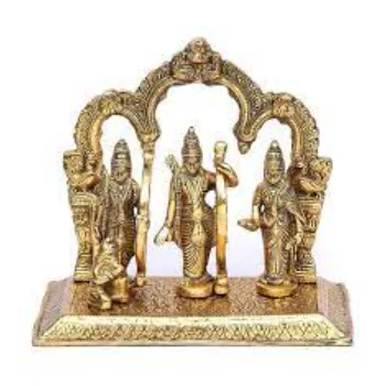  Brass Sita Ram Statue