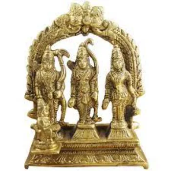  Golden Sita Ram Statue
