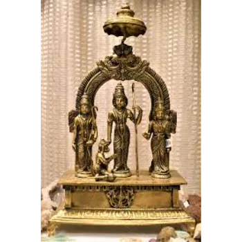  Golden Sita Ram Statue