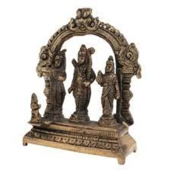  Brass Sita Ram Statue