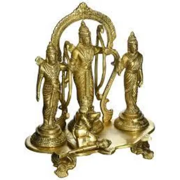  Golden Sita Ram Statue