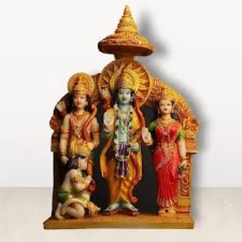 Stone Sita Ram Statue