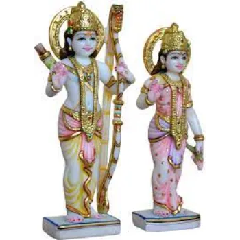  Exotic India Bhagawan Rama - White Marble Statue