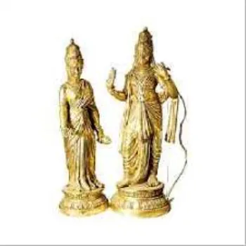  Golden Sita Ram Statue