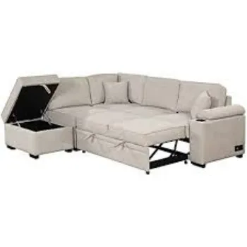 Plain Sleeper Sofa