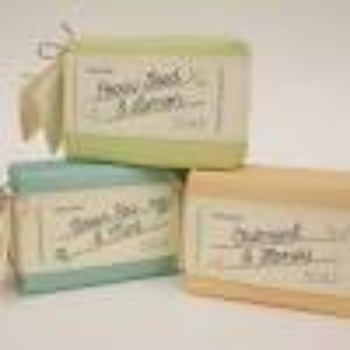 Gold Leaf Papers Soap Packing Box