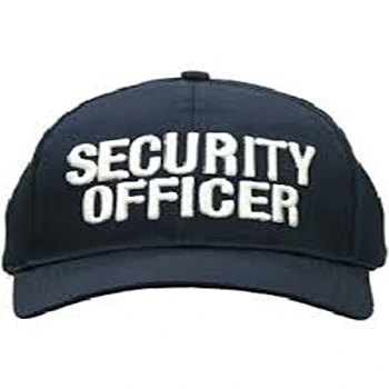 Modern Black Security Cap