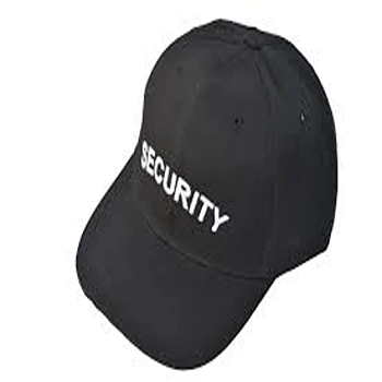 Stylish Black Unisex Cool Security Cap