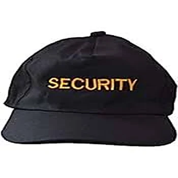 Black Security Cap