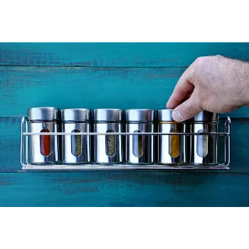 Polished Spice Rack