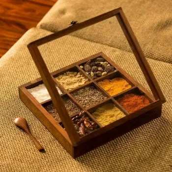 Wooden Spice Rack