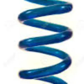 Blue, Spiral Tube