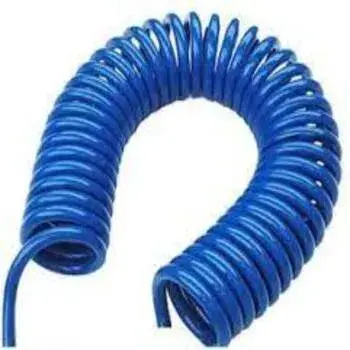 Blue, Spiral Tube
