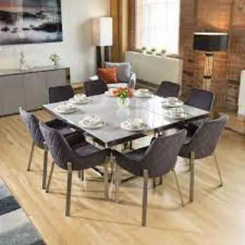 Easy To Place Square Dining Table