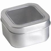 Square Tin Boxes