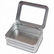 Square Tin Boxes