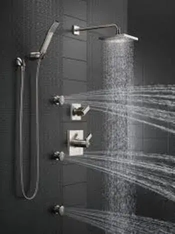SS 304 Tile Insert Shower System