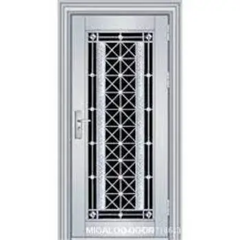 Plain Steel Finish Door